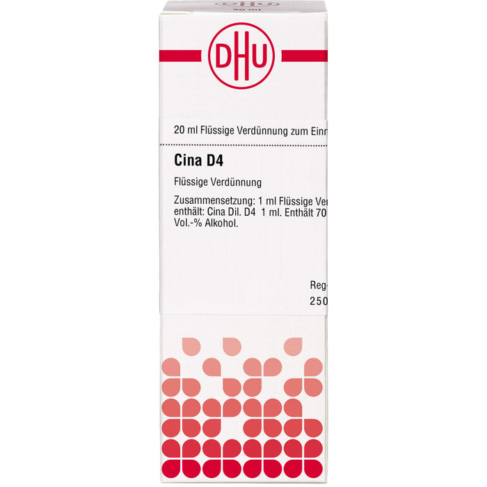 Cina D4 DHU Dilution, 20 ml Lösung