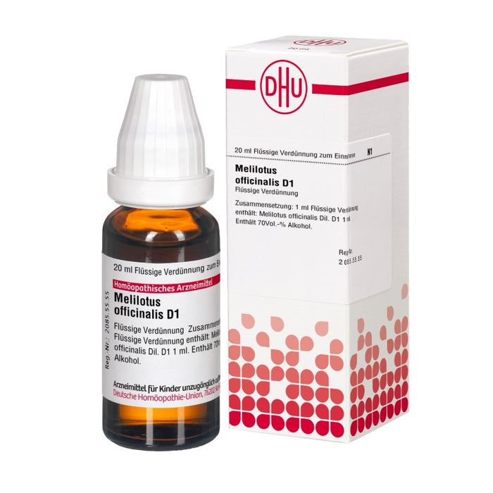 Melilotus officinalis D1 DHU Dilution, 20 ml Lösung