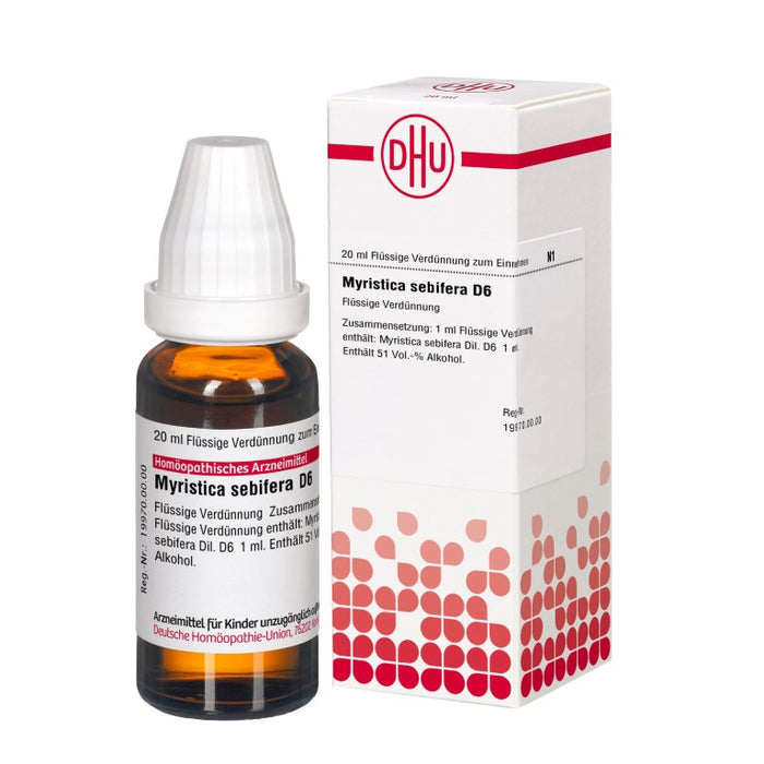 DHU Myristica sebifera D6 Dilution, 20 ml Lösung