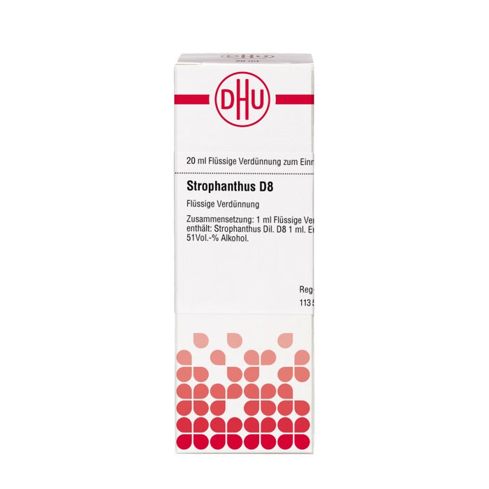 DHU Strophanthus D 8 Verdünnung, 20 ml Lösung