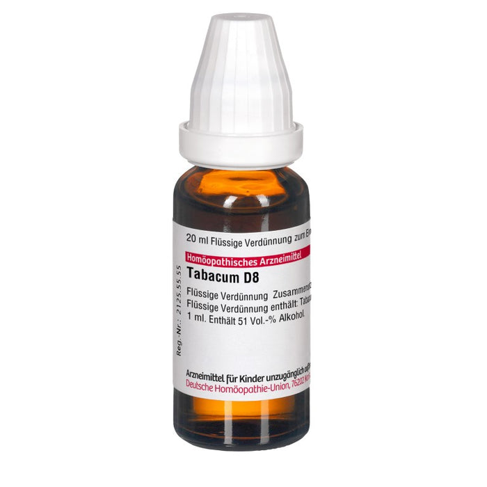 DHU Tabacum D8 Dilution, 20 ml Lösung