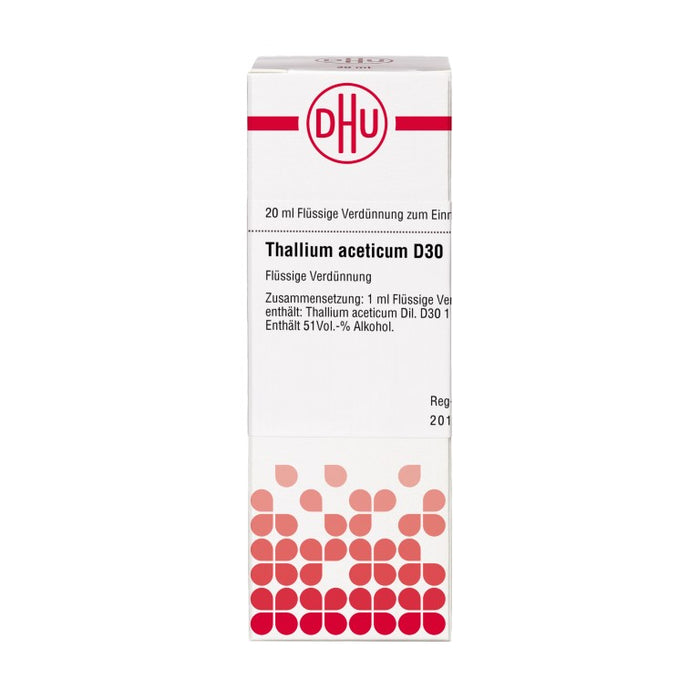 Thallium aceticum D30 DHU Dilution, 20 ml Lösung