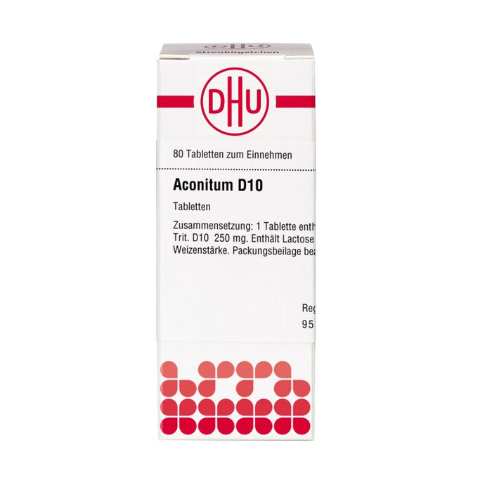 DHU Aconitum D10 Tabletten, 80 St. Tabletten