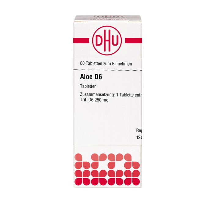 DHU Aloe D6 Tabletten, 80 St. Tabletten