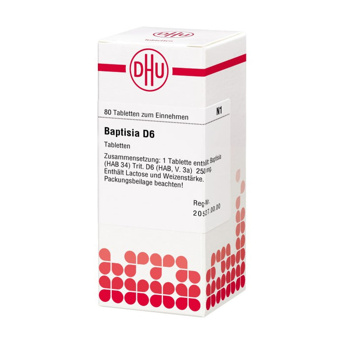 DHU Baptisia D6 Tabletten, 80 St. Tabletten