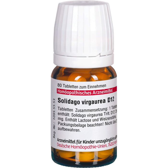 DHU Solidago virgaurea D12 Tabletten, 80 St. Tabletten