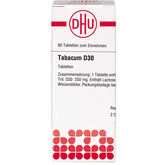 DHU Tabacum D30 Tabletten, 80 St. Tabletten