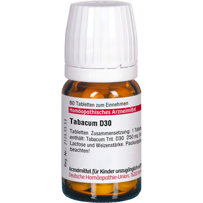 DHU Tabacum D30 Tabletten, 80 St. Tabletten