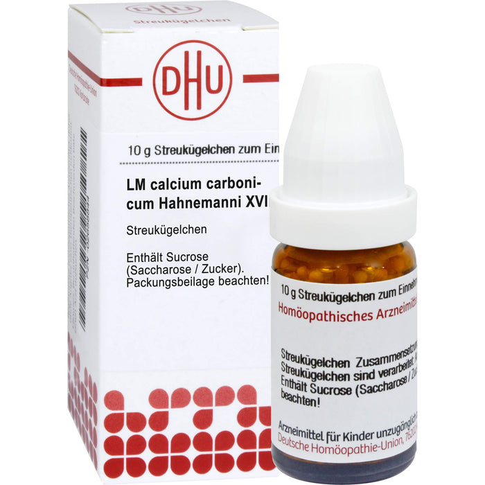 Calcium carbonicum Hahnemanni LM XVIII DHU Globuli, 5 g Globuli