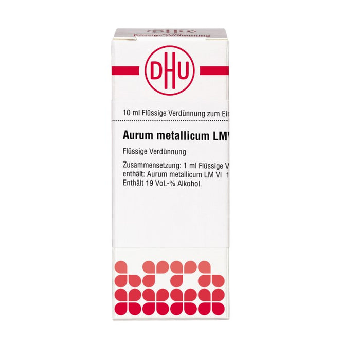 DHU Aurum metallicum LM VI Dilution, 10 ml Lösung