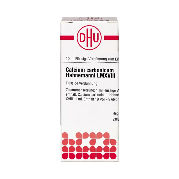 Calcium carbonicum Hahnemanni LM XVIII DHU Dilution, 10 ml Lösung