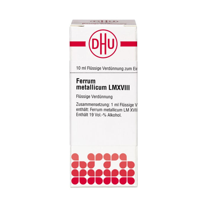 Ferrum metallicum LM XVIII DHU Dilution, 10 ml Lösung