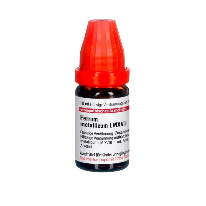 Ferrum metallicum LM XVIII DHU Dilution, 10 ml Lösung