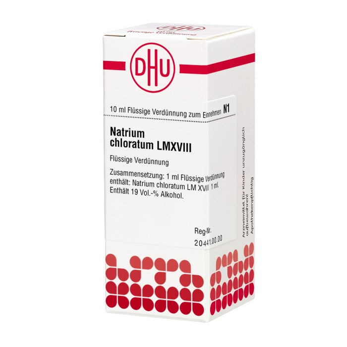 Natrium chloratum LM XVIII DHU Dilution, 10 ml Lösung