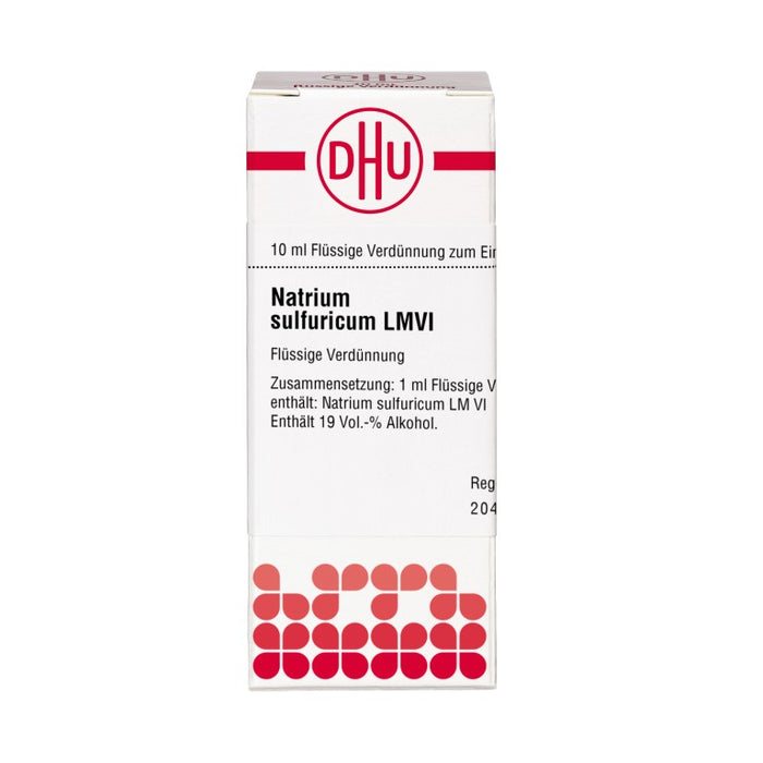 Natrium sulfuricum LM VI DHU Dilution, 10 ml Lösung