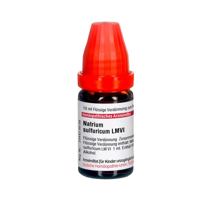 Natrium sulfuricum LM VI DHU Dilution, 10 ml Lösung