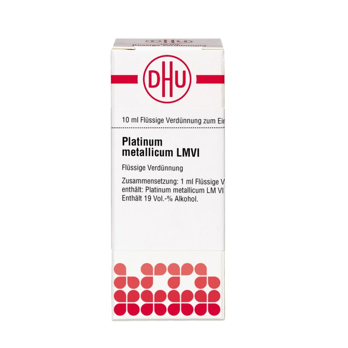 Platinum metallicum LM VI DHU Dilution, 10 ml Lösung