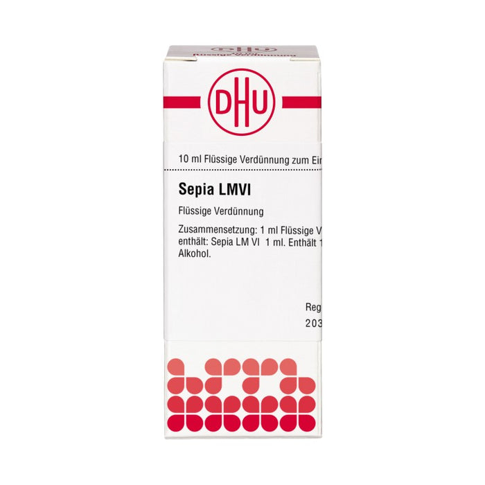 DHU Sepia LM VI Dilution, 10 ml Lösung