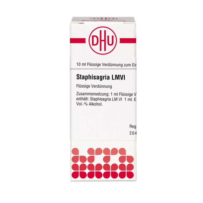 DHU Staphisagria LM VI Dilution, 10 ml Lösung