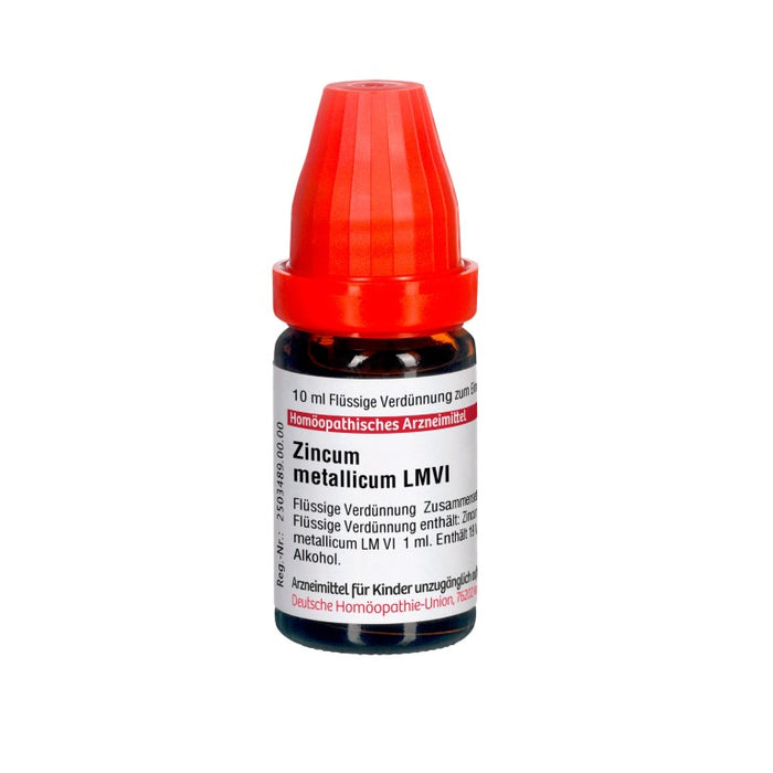Zincum metallicum LM VI DHU Dilution, 10 ml Lösung