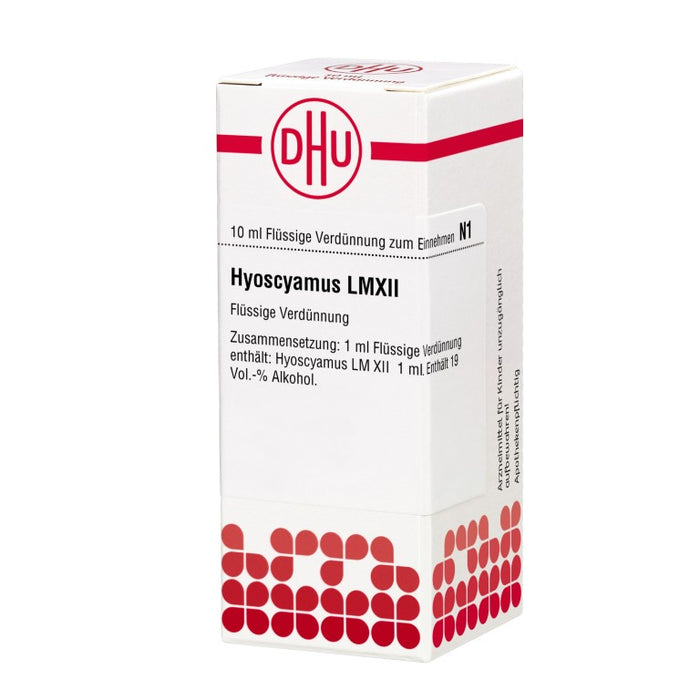 Hyoscyamus LM XII DHU Dilution, 10 ml Lösung