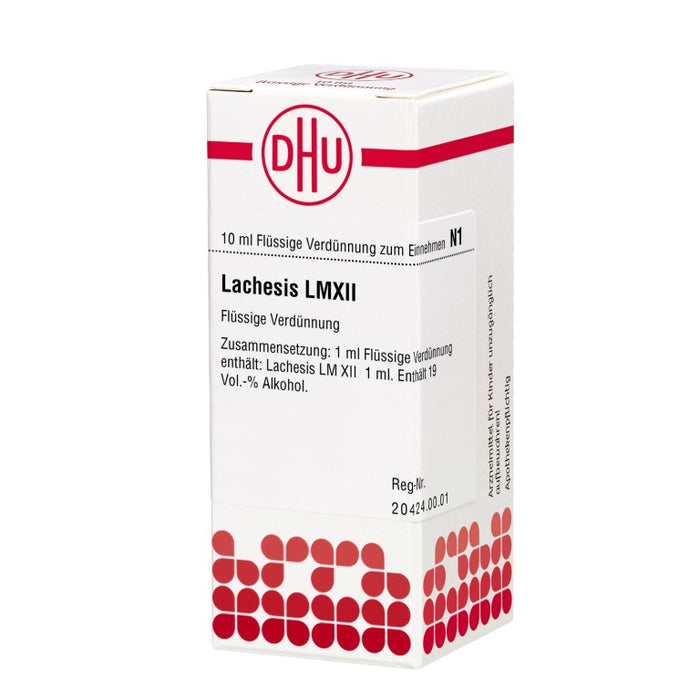 DHU Lachesis LM XII Dilution, 10 ml Lösung