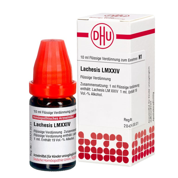 DHU Lachesis LM XXIV Dilution, 10 ml Lösung