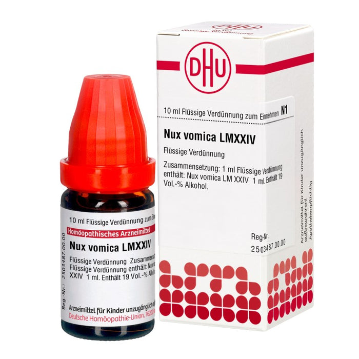 Nux vomica LM XXIV DHU Dilution, 10 ml Lösung