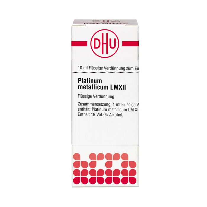 Platinum metallicum LM XII DHU Dilution, 10 ml Lösung