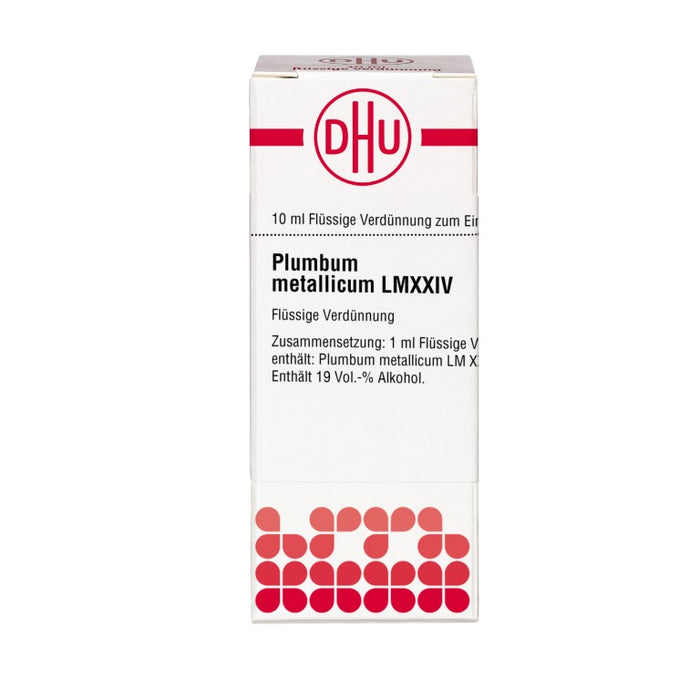 Plumbum metallicum LM XXIV DHU Dilution, 10 ml Lösung