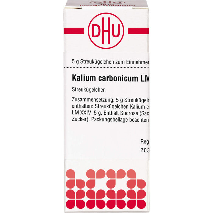 Kalium carbonicum LM XXIV DHU Globuli, 5 g Globuli