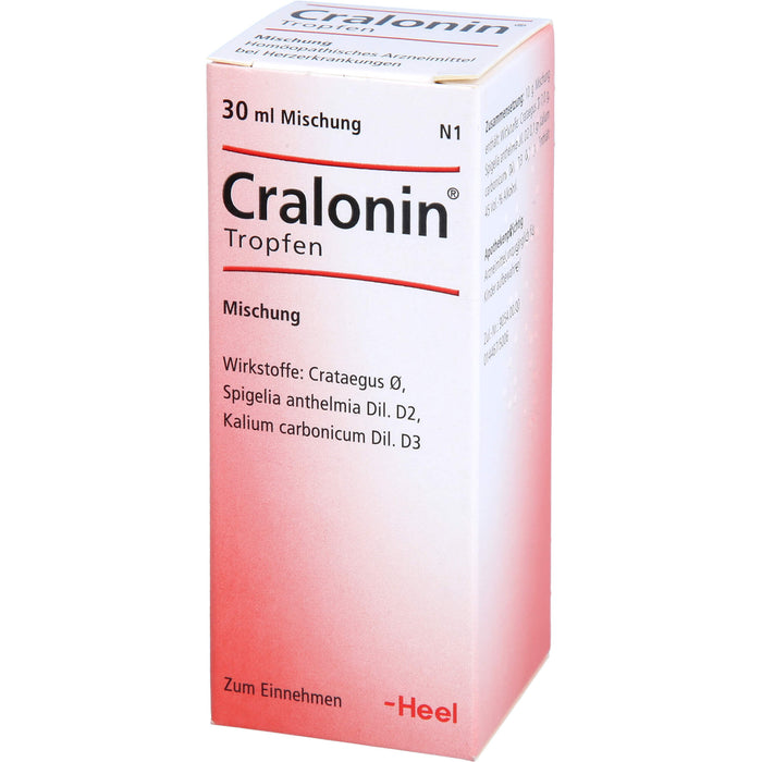 Cralonin Tropfen bei Herzerkrankungen, 30 ml Lösung