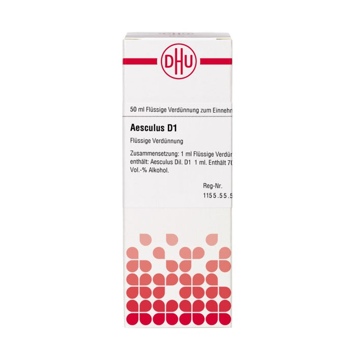 DHU Aesculus D1 Dilution, 50 ml Lösung