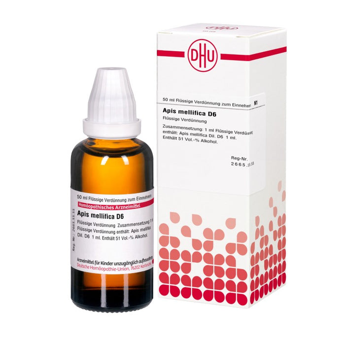 DHU Apis mellifica D30 Dilution, 50 ml Lösung