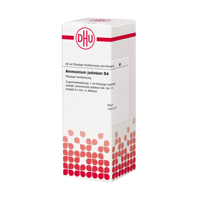 DHU Ammonium jodatum D4 Dilution, 20 ml Lösung