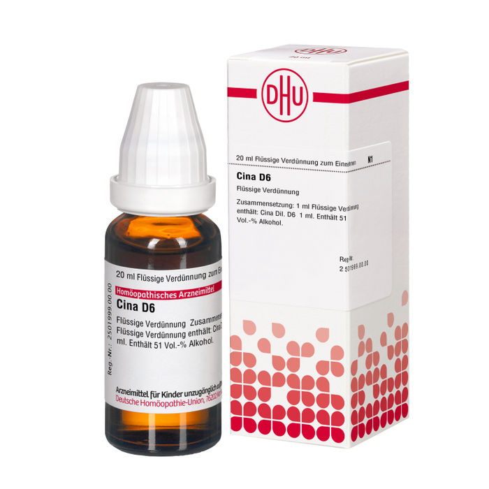 Cina D6 DHU Dilution, 20 ml Lösung