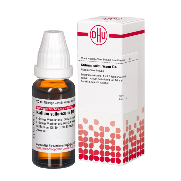 DHU Kalium sulfuricum D4 Dilution, 20 ml Lösung