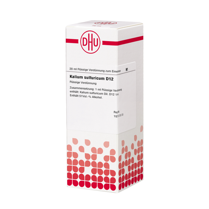 DHU Kalium sulfuricum D12 Dilution, 20 ml Lösung