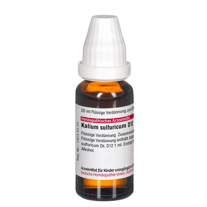 DHU Kalium sulfuricum D12 Dilution, 20 ml Lösung