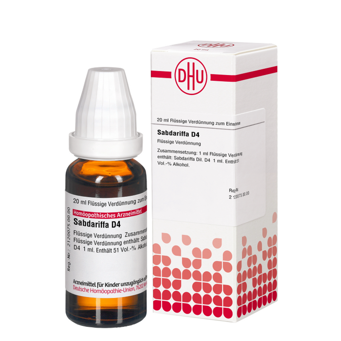 Sabdariffa D4 DHU Dilution, 20 ml Lösung