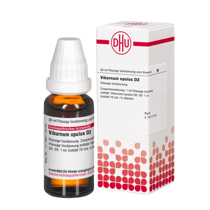 Viburnum opulus D3 DHU Dilution, 20 ml Lösung