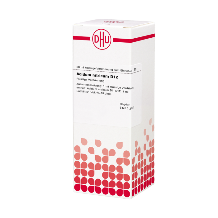 DHU Acidum nitricum D12 Dilution, 50 ml Lösung