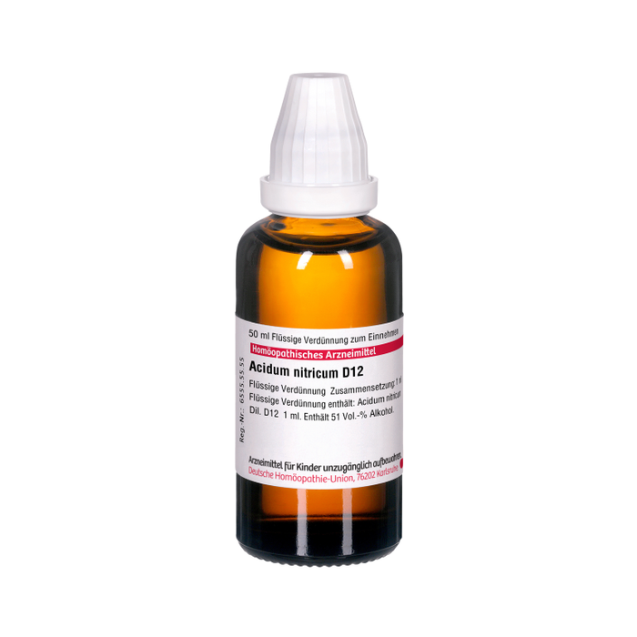 DHU Acidum nitricum D12 Dilution, 50 ml Lösung