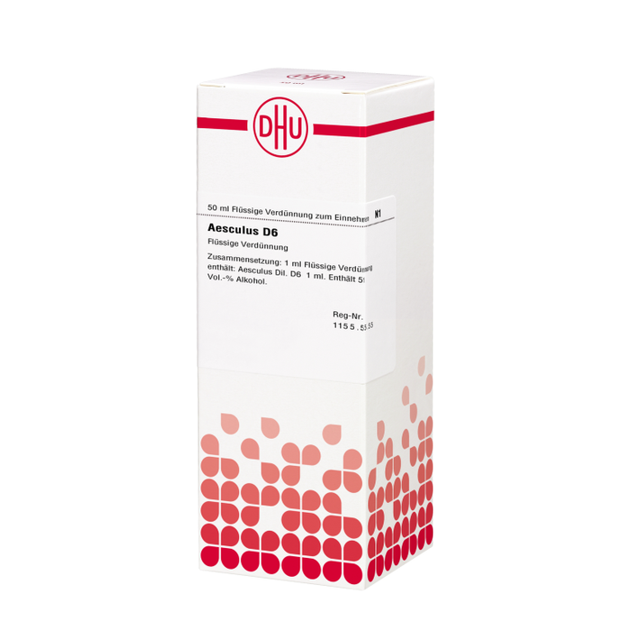 DHU Aesculus D6 Dilution, 50 ml Lösung