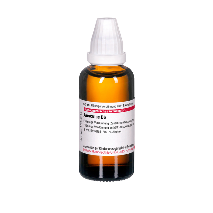 DHU Aesculus D6 Dilution, 50 ml Lösung