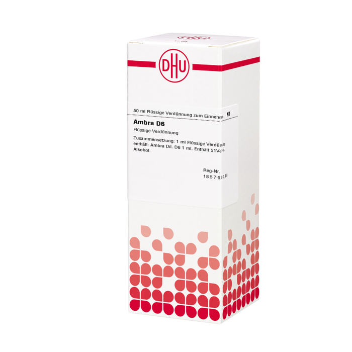 DHU Ambra D6 Dilution, 50 ml Lösung