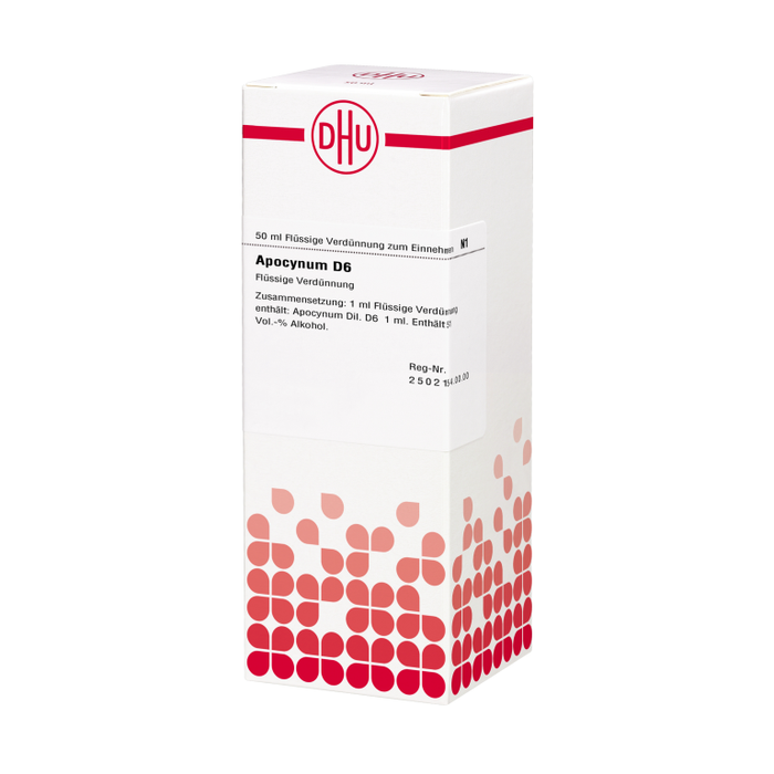 DHU Apocynum D6 Dilution, 50 ml Lösung