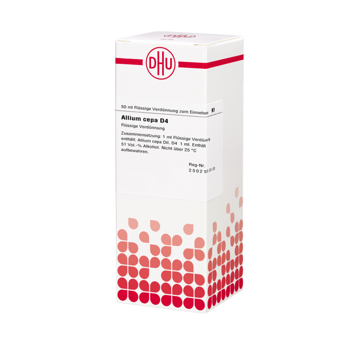 DHU Allium cepa D4 Dilution, 50 ml Lösung