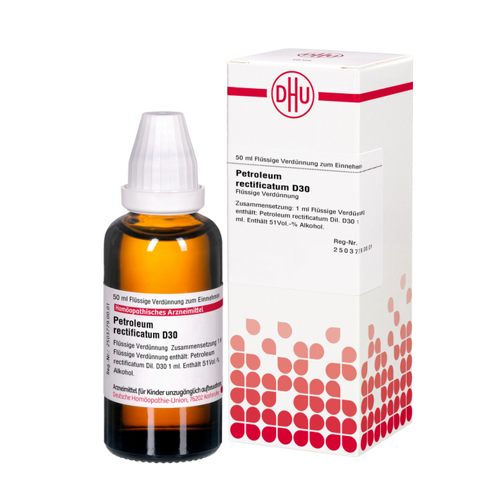 DHU Petroleum rectificatum D30 Dilution, 50 ml Lösung