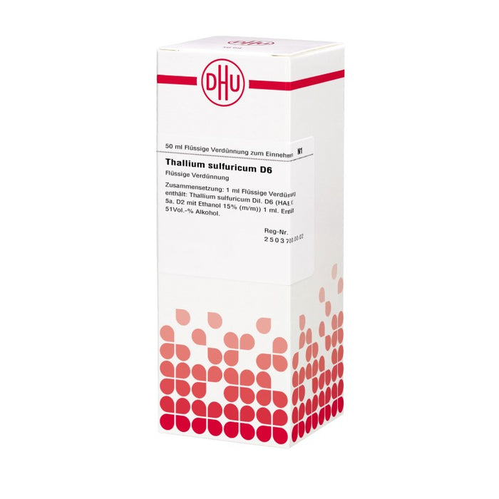 Thallium sulfuricum D6 DHU Dilution, 50 ml Lösung